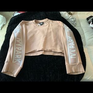 Ivy park cropped sweatshirt